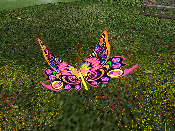 "Candy Dish" Roaming Butterfly