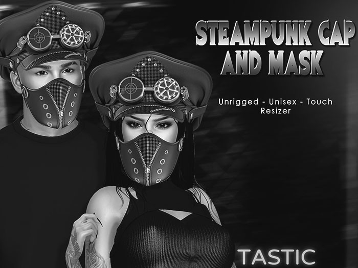 Tastic-Steampunk Cap and Mask Set Demo