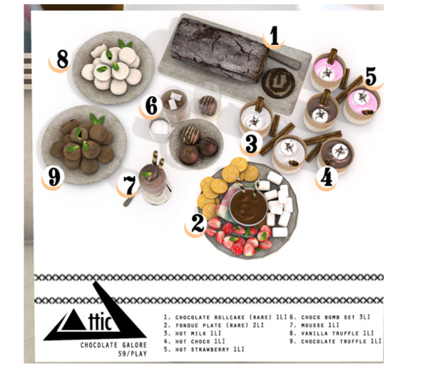 -ATTIC- Chocolate Galore (Hot Choco)