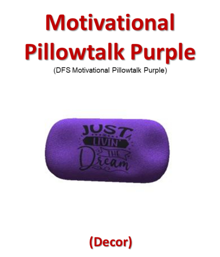 DFS Motivational Pillowtalk Purple (DFS - Texture Only)