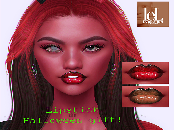 P.Shop - Halloween lipstick - HUD