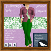 GPA Women's Outfit BOM - Summer Twiglets Print