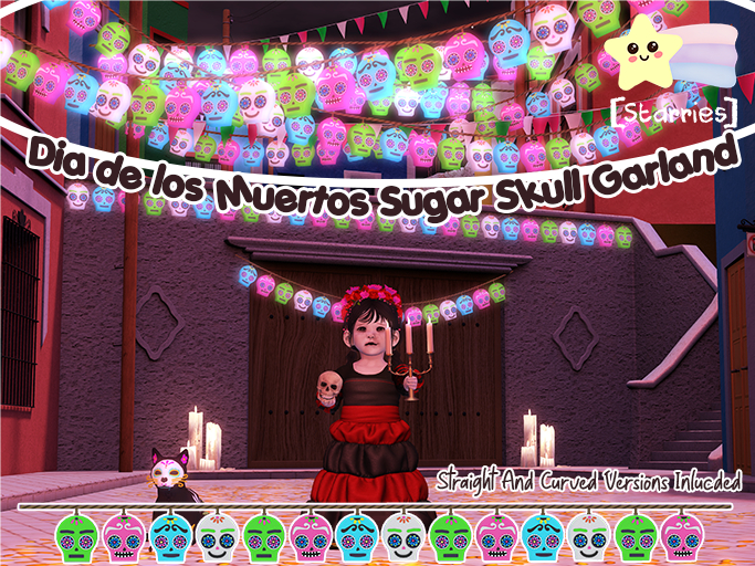 [Starries] Sugar Skull Garland