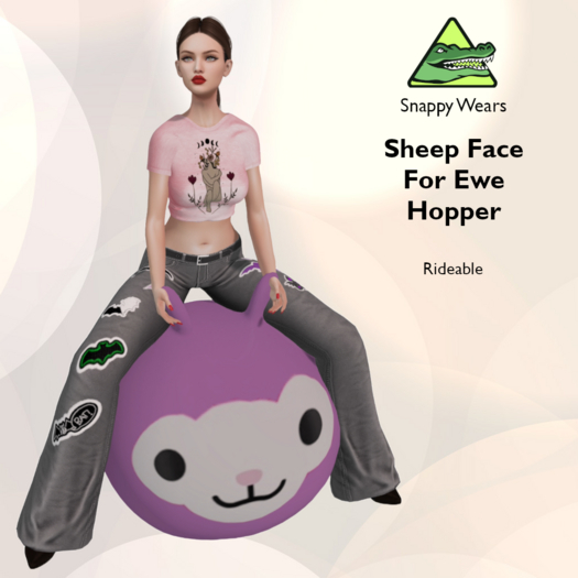 Snappy // Sheep Face for Ewe Hopper