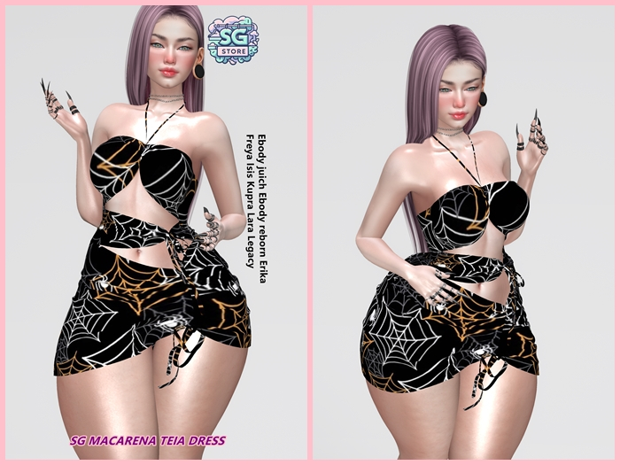 SG DRESS MACARENA TEIA