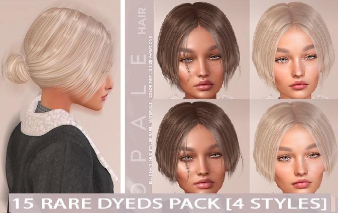 15. OPALE . Ellis Hair [Dyeds Pack] 2. RARE