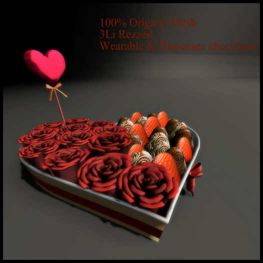 [TFW] Love Chocolate Box (copiable) in mesh