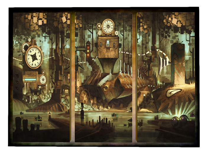 CBS Set IV - 15. Steampunk Mural (150)
