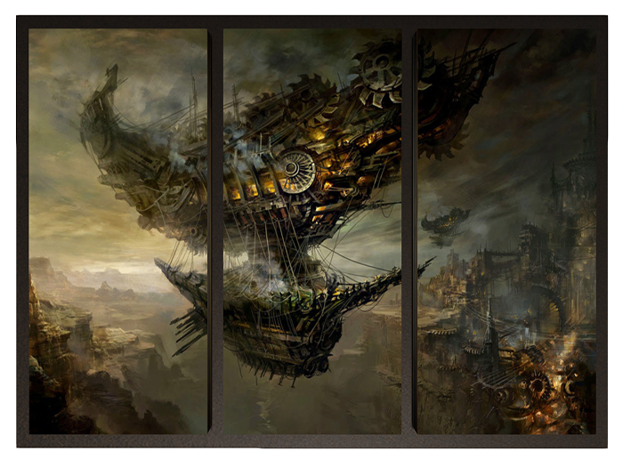 CBS Set IV - 16. Steampunk Mural (151)
