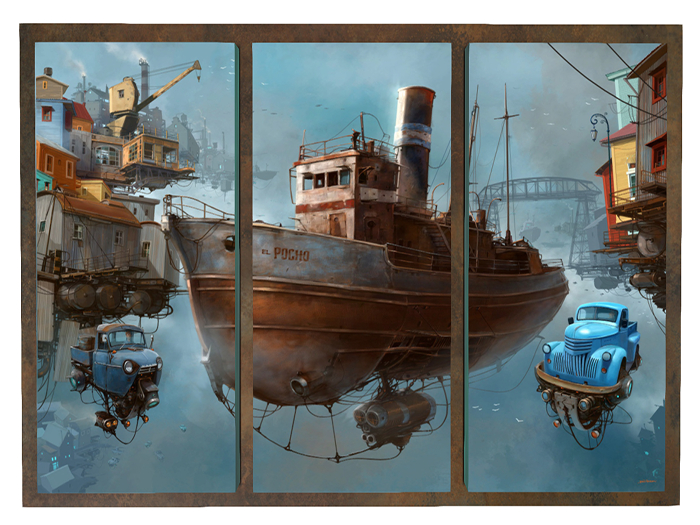 CBS Set IV - 17. Steampunk Mural (152)