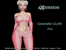 aX: Gabriella Outfit Pink