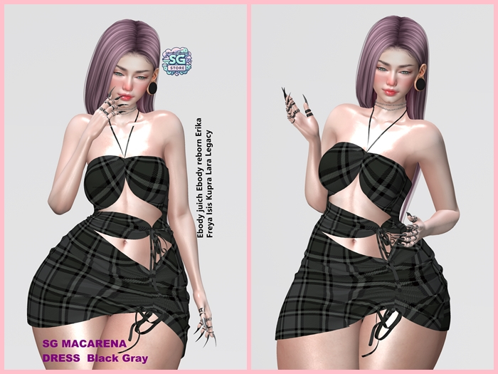 SG DRESS MACARENA XADREZ
