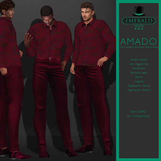 EM Amado Outfit Red