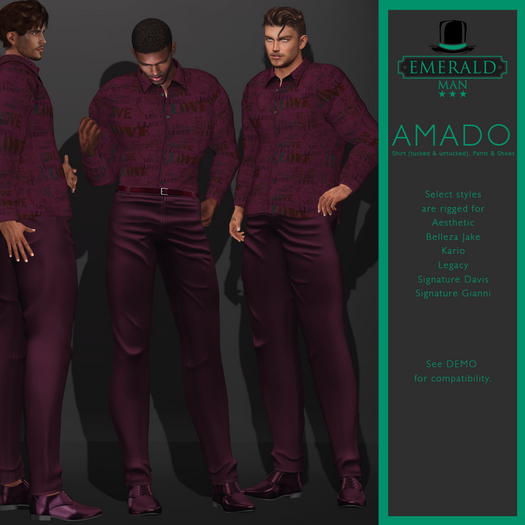 EM Amado Outfit Dk Sienna