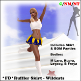 *FD* Ruffler Skirt [BOXED] Wildcats