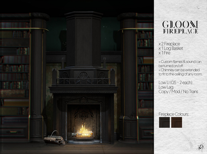 -Jane&Finch- Gloom Fireplace Set [FATPACK]