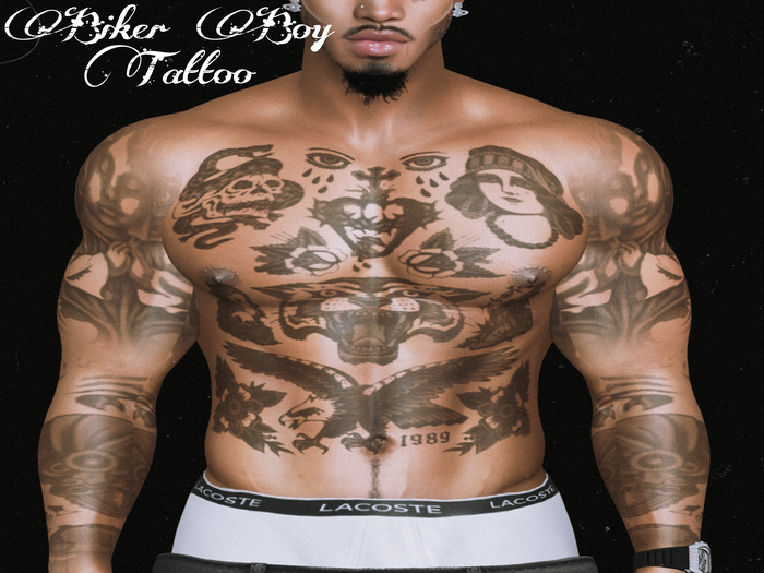 PBi - (BIKER BOY TATTOO)