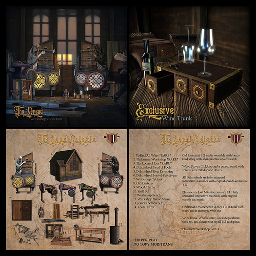 [ContraptioN] The Dread: Shelf Set BOXED