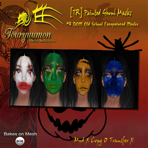 [TR] Painted Ghoul Masks
