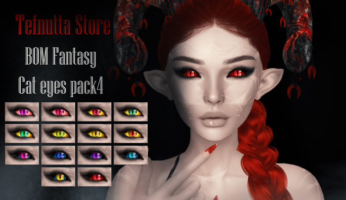 Tefnutta store Infornal cat eyes pack