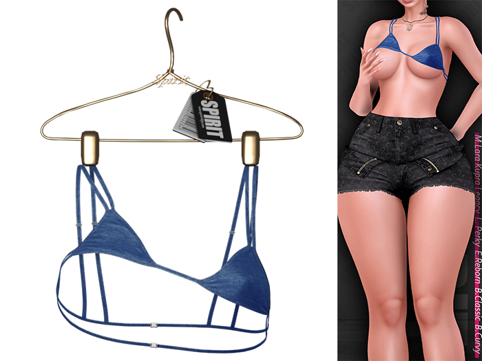 SPIRIT - Indi bra [BLUE]