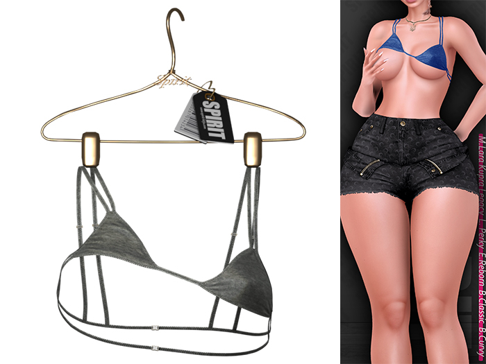 SPIRIT - Indi bra [GRAY]