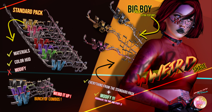 SEKA's WWeird Shade - BIG BOY Pack
