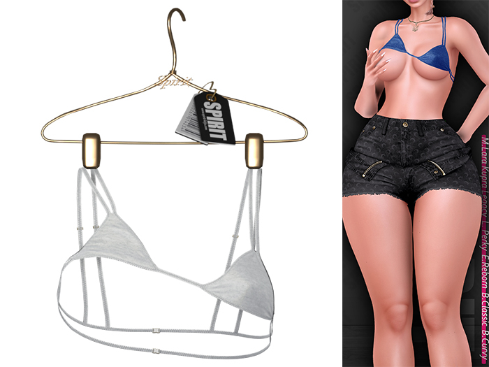 SPIRIT - Indi bra [WHITE]