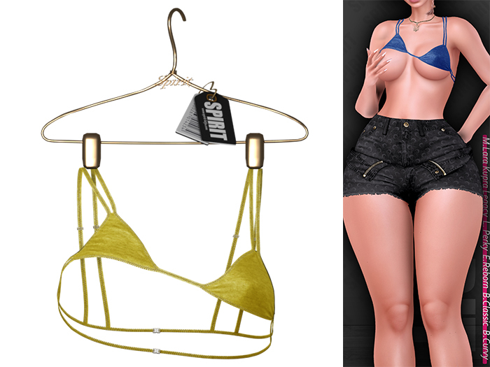 SPIRIT - Indi bra [YELLOW]