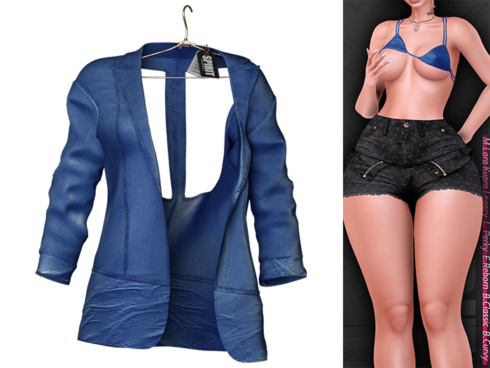 SPIRIT - Indi jacket [BLUE]