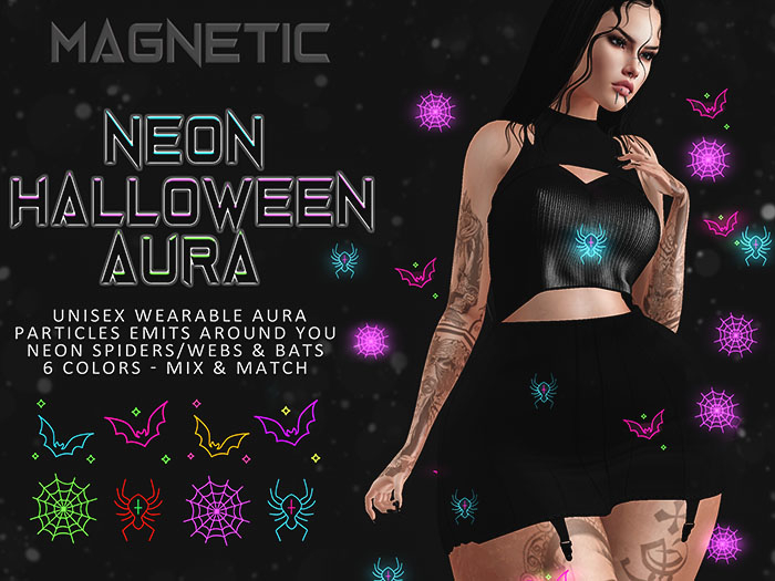 Magnetic - Neon Halloween Aura