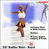 *FD* Ruffler Skirt [BOXED] Royal