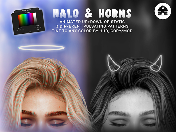 hive // halo & horns . halo