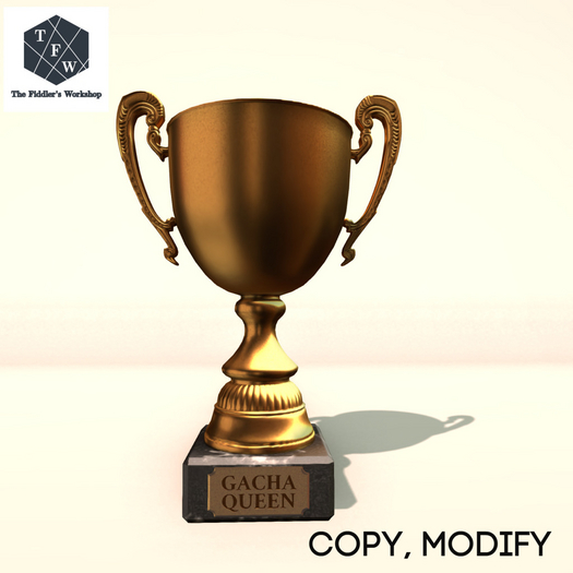 [TFW] Trophy - Gacha Queen (copy)