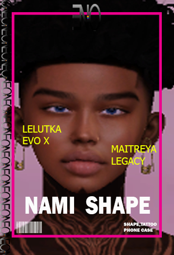 "ENO NAMI STEM/STUD SHAPE BRIANNON HEAD