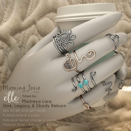 Elle Boutique - DEMO Morning Josie Bento Rings