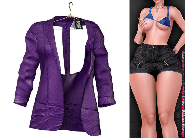 SPIRIT - Indi jacket [VIOLET]