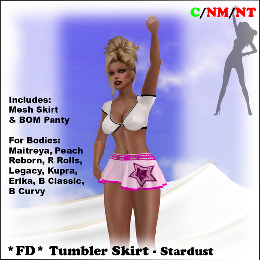 *FD* Tumbler Skirt Set [Boxed] Stardust