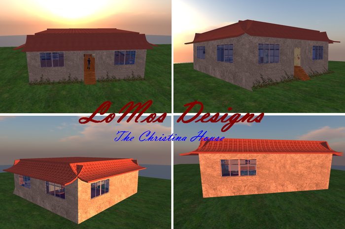 LoMos Designs - The Christina House - BOXED