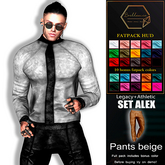 *BOY * BRILLANCIA* - Set  Alex  pants  beige