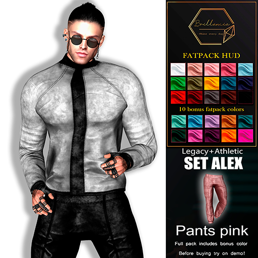 *BOY * BRILLANCIA* - Set  Alex  pants  pink