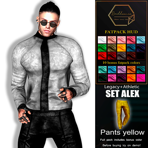 *BOY * BRILLANCIA* - Set  Alex  pants  yellow