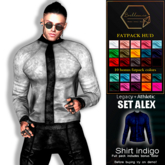 *BOY * BRILLANCIA* - Set  Alex shirt indugo