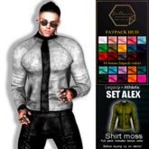 *BOY * BRILLANCIA* - Set  Alex shirt moss
