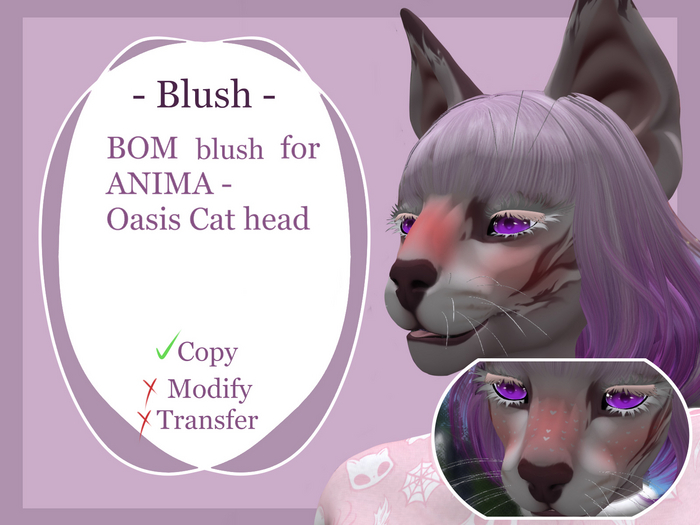 QuShop - Oasis Cat - Blush