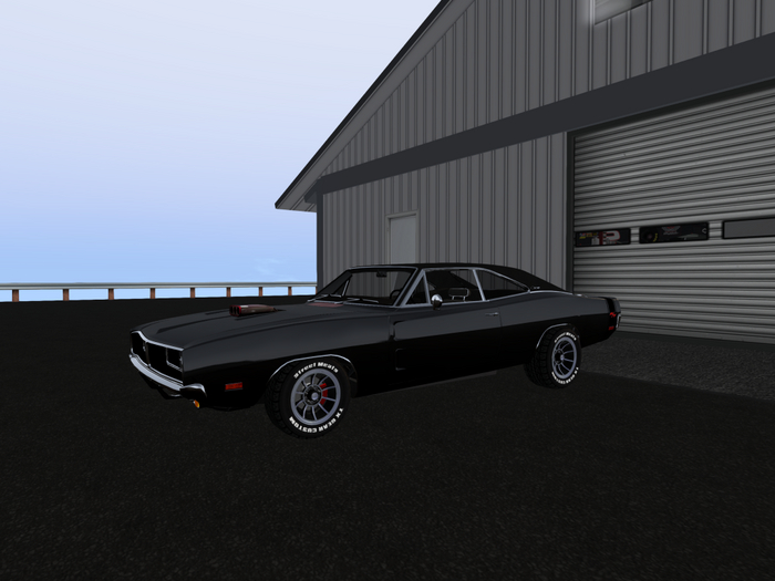 69 Charger RT Black
