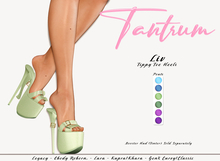 Tantrum - Liv Tippy Toe Heels - Pouts