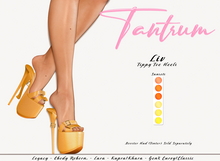 Tantrum - Liv Tippy Toe Heels - Sunsets