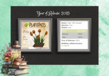 PlantPet Seed [Tulip *Hot Orange*]-Rare-Taking care of Plantpets is FREE!!
