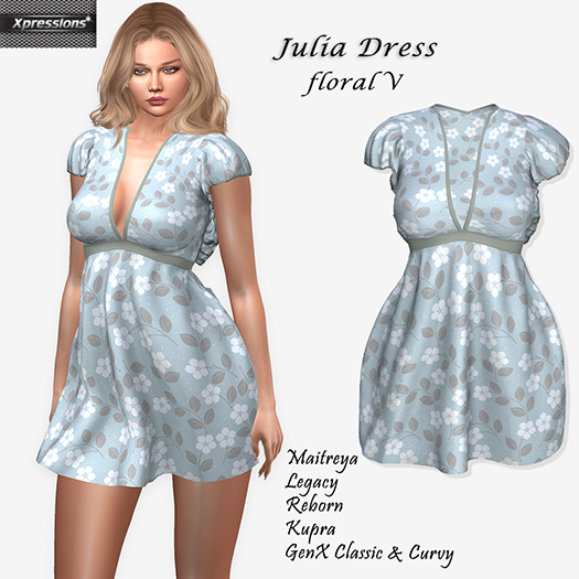 [Xprs] - Julia Dress Floral V